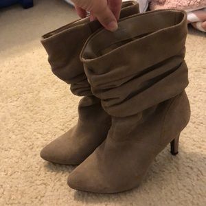 Suede Boots